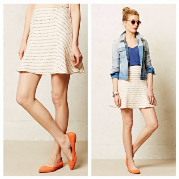 Anthropologie Maeve Lucaya Sweater Skirt